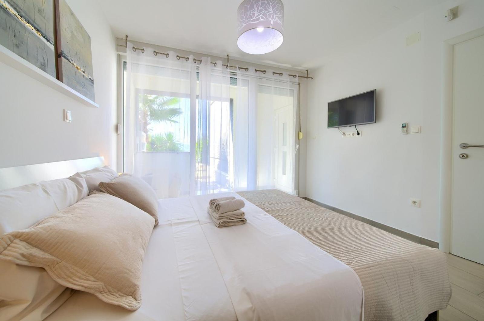 Apartment Sasso Bianco With The Private Pool ニヴィーチェ エクステリア 写真